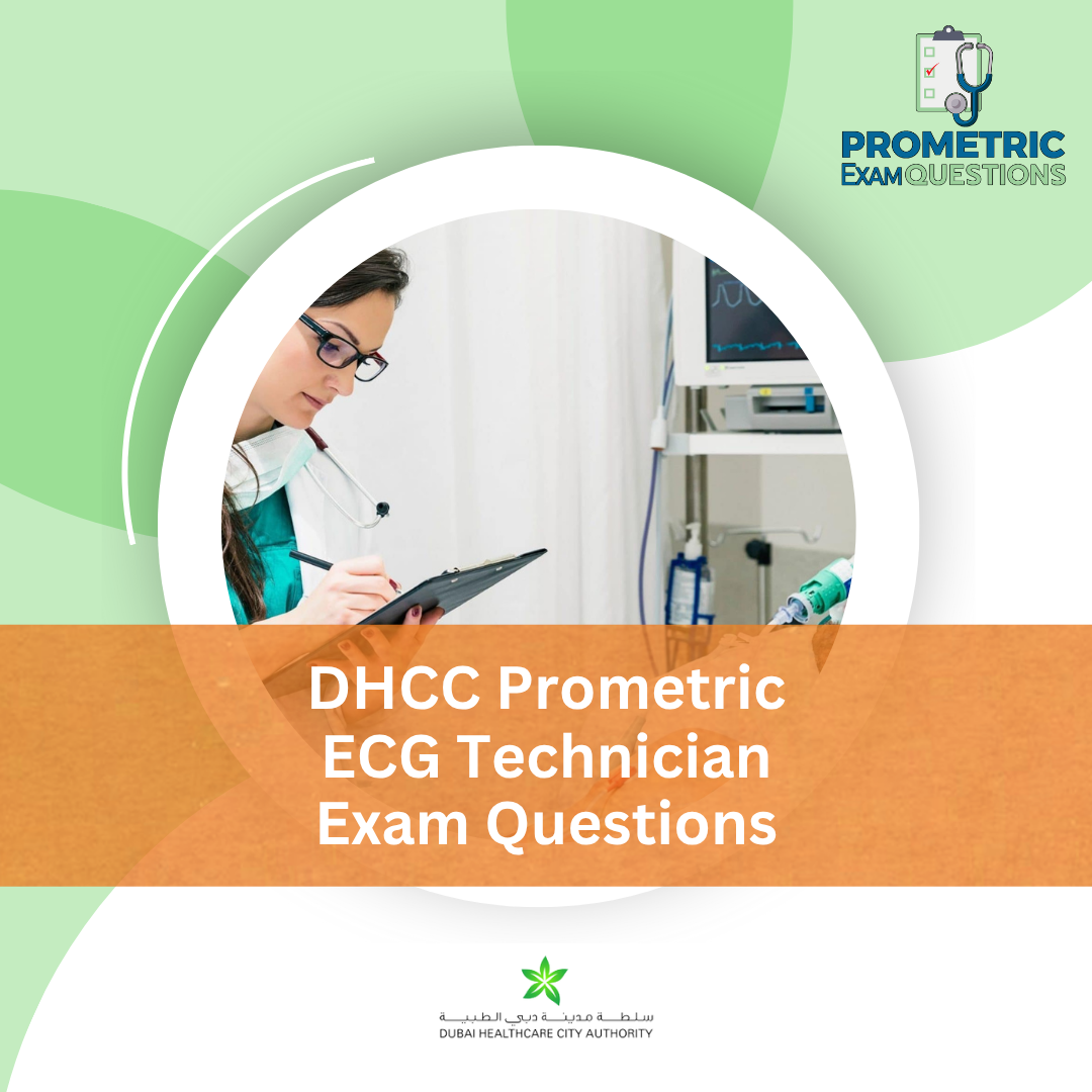 DHCC Prometric ECG Technician Exam Questions